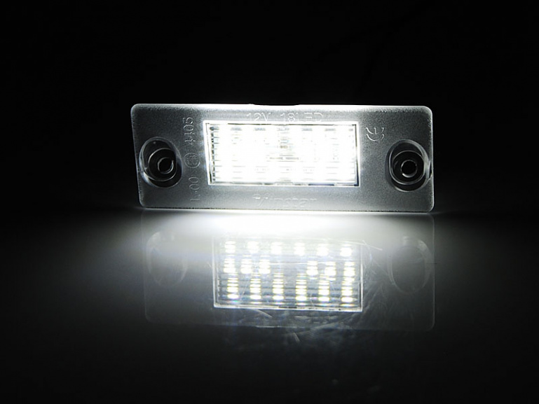 Upgrade LED Kennzeichenbeleuchtung für Audi A4 B5 94-98 / A3 8L 97-00 kaltweiß